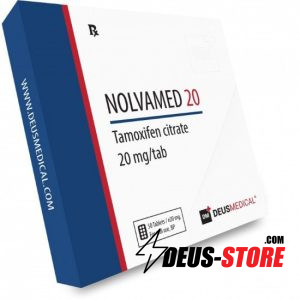 Tamoxifen citrate Deus Medical NOLVAMED 20 for Sale