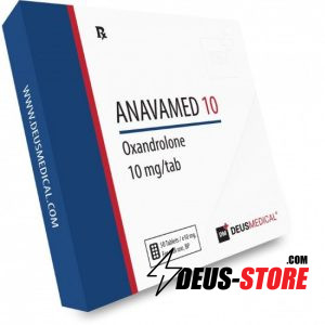 Oxandrolone Deus Medical ANAVAMED 10 for Sale